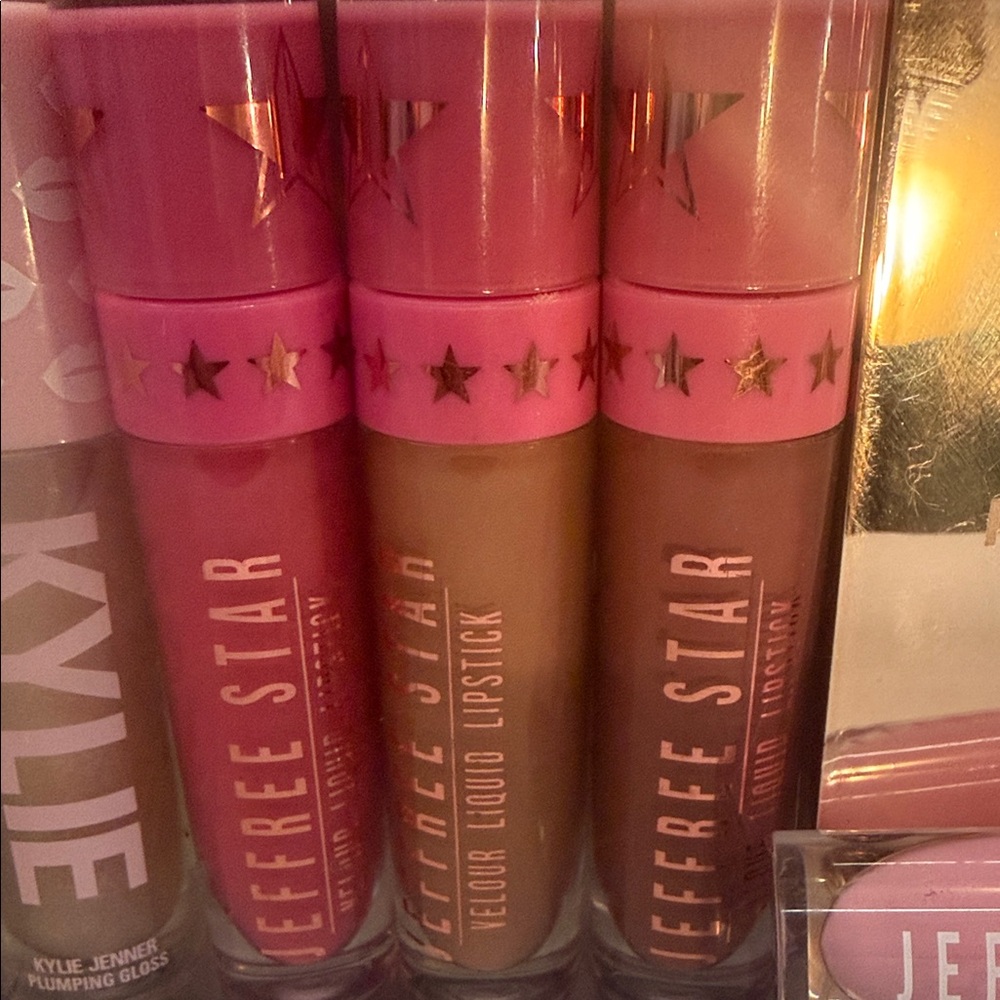 Jeffree Star Liquid Lipstick Trio — Pink, Nude, Brown Shades